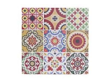 Keramická kachle 20x20cm - Orient 92 Dekorace Podložky