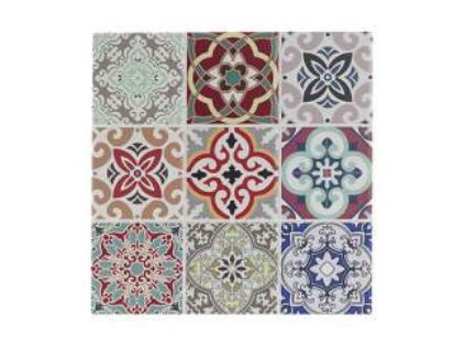 Keramická kachle 20x20cm - Orient 93 Dekorace Podložky