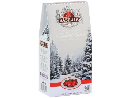 Černý čaj ochucený 100g - Lingonberries Čaje, Byliny Černé čaje