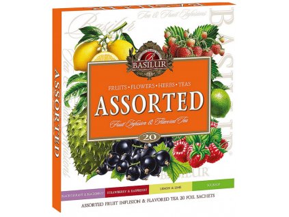 Variace čajů 20x1,8g - Assorted Fruit Infusions  Čaje, Byliny Variace čajů