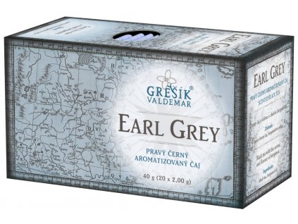 Černý čaj aromatizovaný 20x2g - Earl Grey Čaje, Byliny Černé čaje