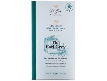 Čokoláda 70g - Hořká 60%, Čaj Earl Grey Delikatesy Čokoláda