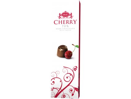 Pralinky v hořké čokoládě 50g - Cherry Delikatesy Čokoláda