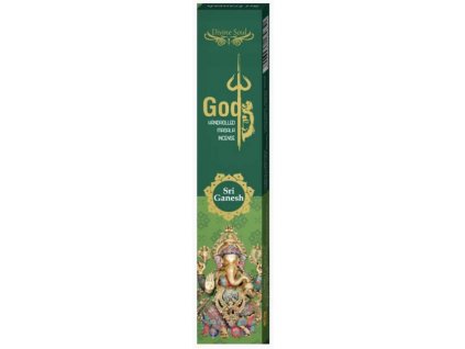 Indické vonné tyčinky Divine Soul 15ks - Sri Ganesh        Vonné tyčinky Indické tyčinky