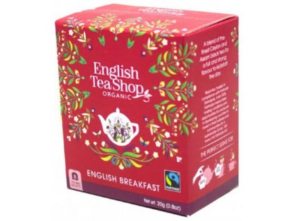 Bio Černý čaj čistý 8x2,5g - English Breakfast Čaje, Byliny BIO čaje