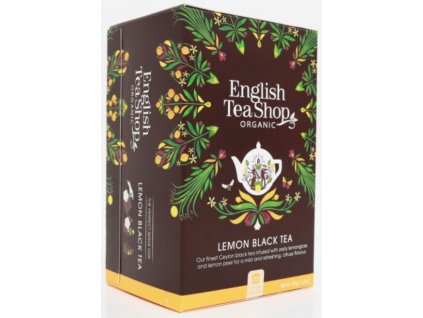 Bio Černý čaj ochucený 20x1,75g - Lemon Black Tea  Čaje, Byliny BIO čaje
