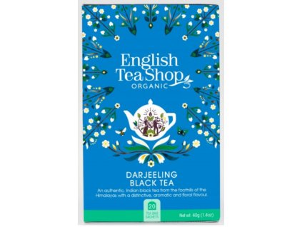 Bio Černý čaj čistý 20x2g - Darjeeling Black Tea  Čaje, Byliny BIO čaje