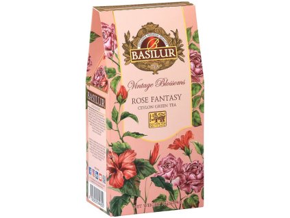 Zelený čaj ochucený 75g - Rose Fantasy Čaje, Byliny Zelené čaje