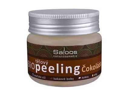 Bio tělový peeling 140ml - Čokoláda  Kosmetika Tělová kosmetika