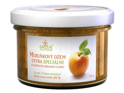 Džem extra 215g - Meruňkový Delikatesy Džemy