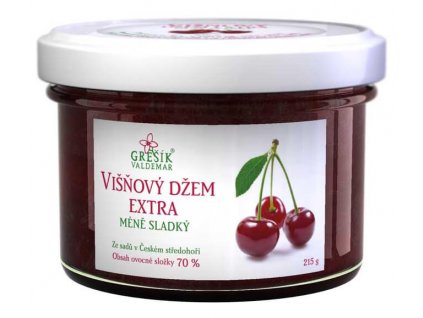 Džem extra 215g - Višňový Delikatesy Džemy