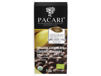 Bio čokoláda 57g - Hořká 60%, Banán Delikatesy Čokoláda