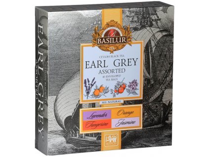 Černý čaj aromatizovaný - Earl Grey kolekce Čaje, Byliny BIO čaje