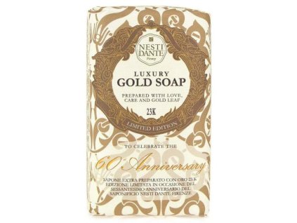 Luxusní mýdlo 250g - Gold s 23K zlatem Kosmetika Přírodní mýdla
