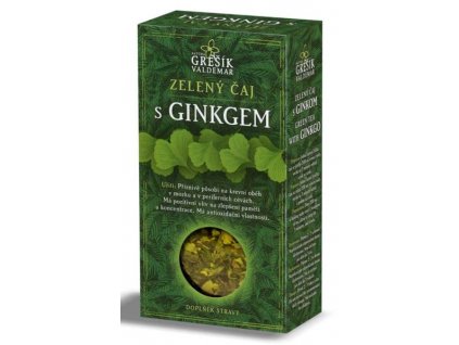 Zelený čaj ochucený 70g - Ginkgo Čaje, Byliny Zelené čaje
