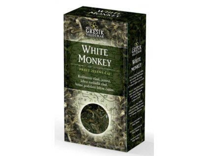 Zelený čaj čistý 50g - White Monkey Čaje, Byliny Zelené čaje