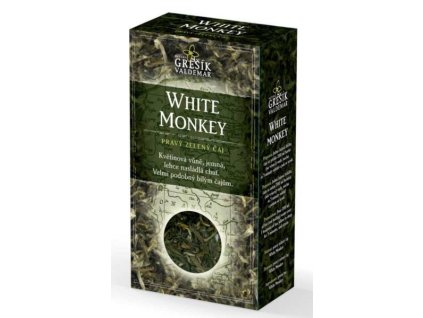 Zelený čaj čistý 50g - White Monkey Čaje, Byliny Zelené čaje