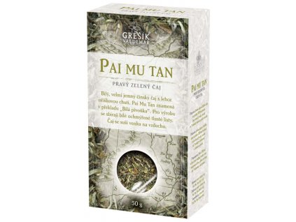 Bílý čaj čistý 50g - Pai Mu Tan - Bílá pivoňka Čaje, Byliny Bílé čaje
