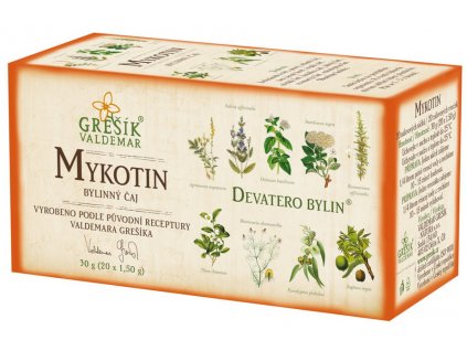 Bylinný čaj 20x1,5g - Mykotin Čaje, Byliny Bylinné čaje