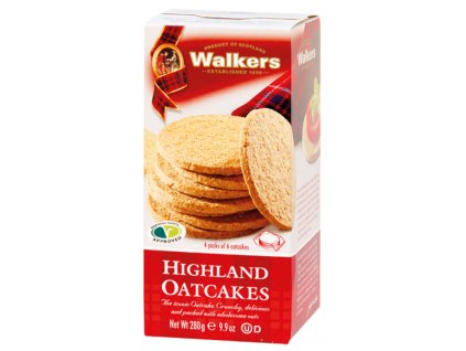 Celozrnné sušenky 280g - Highland Oatcakes Delikatesy Sušenky