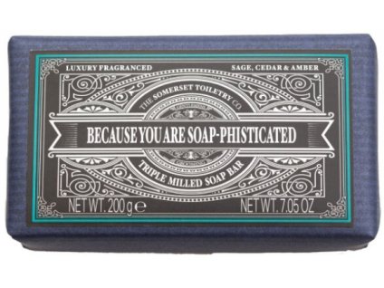 Pánské mýdlo 200g - Because You Are Soap-phisticated Kosmetika Přírodní mýdla