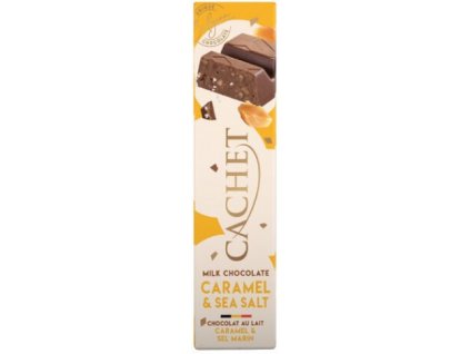 Čokoláda 50g - Mléčná s karamelem a mořskou solí Delikatesy Čokoláda