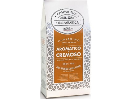Káva mletá 125g - Aromatico e Cremoso Delikatesy Káva