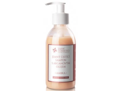Jemný čistící šampón 200ml- Arganový olej, Ambra Kosmetika Vlasová kosmetika