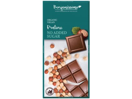 Bio čokoláda bez cukru 70g - Praline Delikatesy Čokoláda