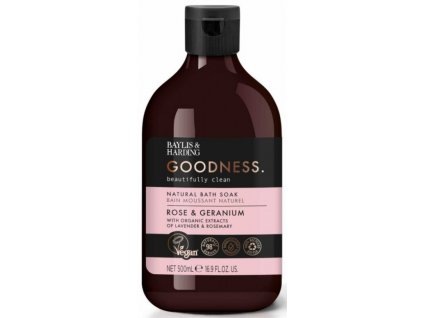 Pěna do Koupele 500 ml - Rose, Geranium Kosmetika Koupelová kosmetika