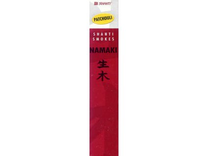 Japonské vonné tyčinky Namaki 10ks - Patchouli Vonné tyčinky Japonské tyčinky