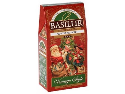 Černý čaj ochucený 85g - Vintage New Year Gift Čaje, Byliny Dárkové čaje