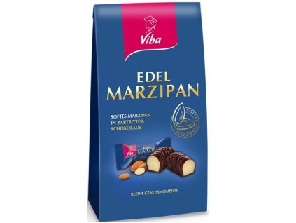 Marcipán v hořké čokoládě 125g Delikatesy Čokoláda