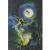 Přání 00731 - 13,5x20cm - Moon Dance Z - ZÁSOBA Z - ANDĚLÉ, VÍLY, ELFOVÉ
