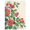 Přání 01087 - 13x18cm, zlatotisk - Red Camellia Přání Příroda Květiny