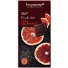 Bio čokoláda bez cukru 70g - Hořká 70%, Chia, Grapefruit Delikatesy Čokoláda