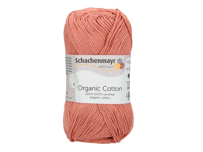 Pletací příze Schachenmayr Organic Cotton Růžová