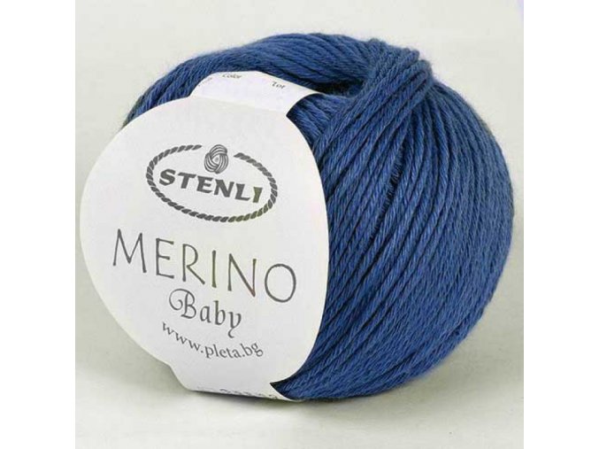 Merino Baby 155 denim