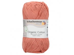Pletací příze Schachenmayr Organic Cotton Růžová