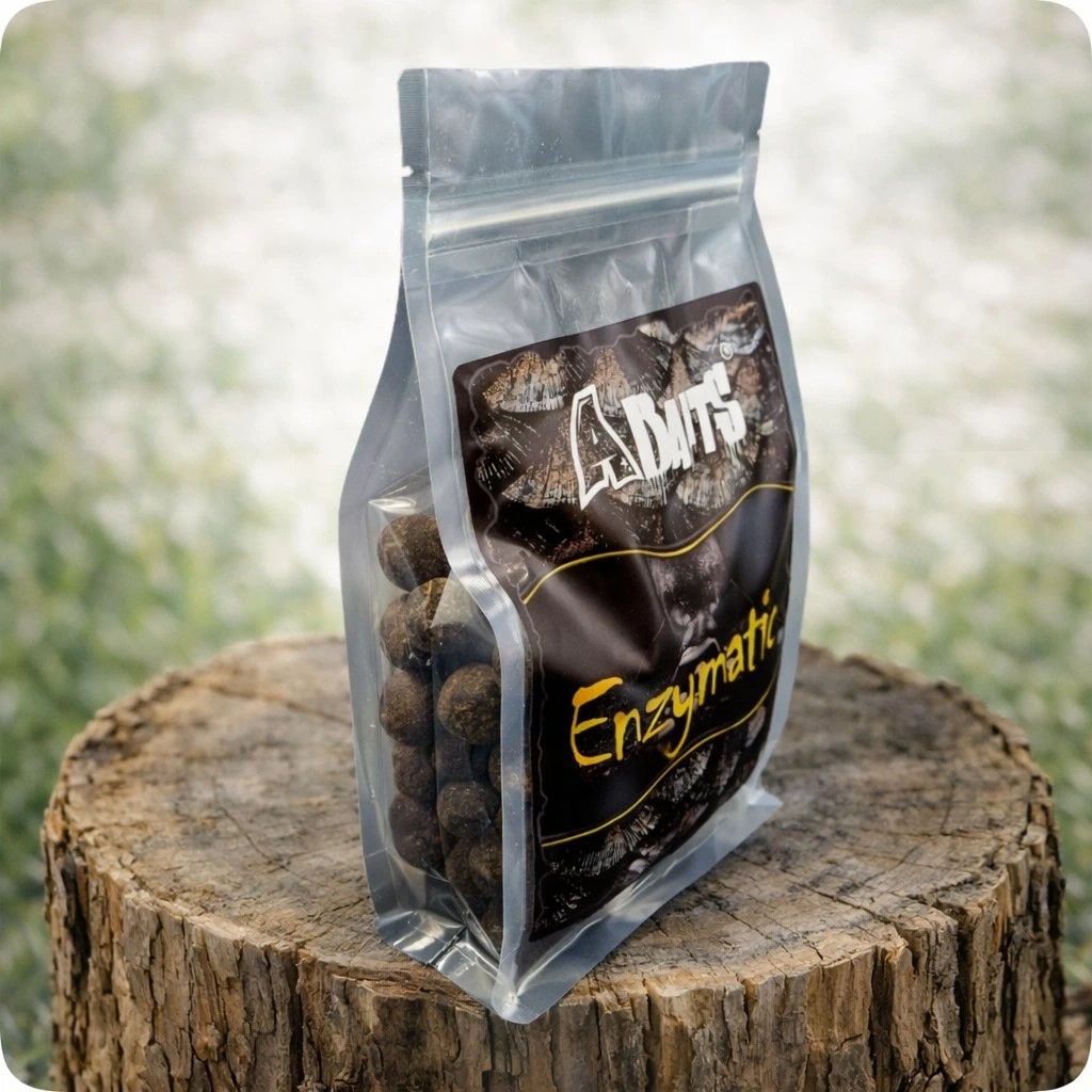 Enzymatic boilies A Baits