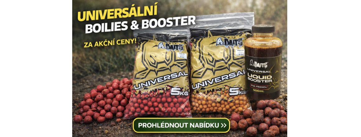 Krmné boilie za super cenu