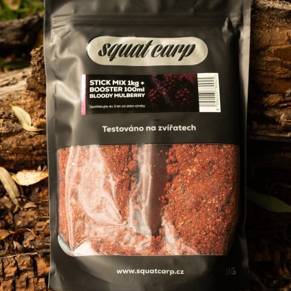 Stick Mix Bloody Mulberry Squat Carp SvětPVA.cz