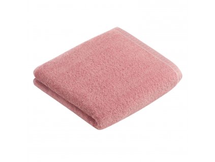 Ručník Vossen Winterberry barva růžová - lotus (Rozměry 67 x 140 cm)