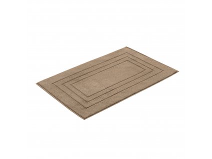 Koupelnová předložka Vossen Feeling, barva hnědá - camel (Rozměry podložky 60 x 60 cm)