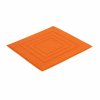 Koupelnová předložka Vossen Feeling, barva oranžová - orange (Rozměry podložky 60 x 60 cm)