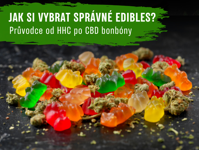 Jak si vybrat správné Edibles? Průvodce od HHC po CBD bonbóny