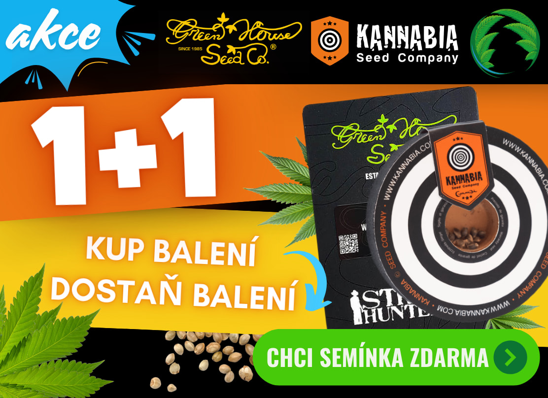 Akce 1+1 - GHS a Kannabia
