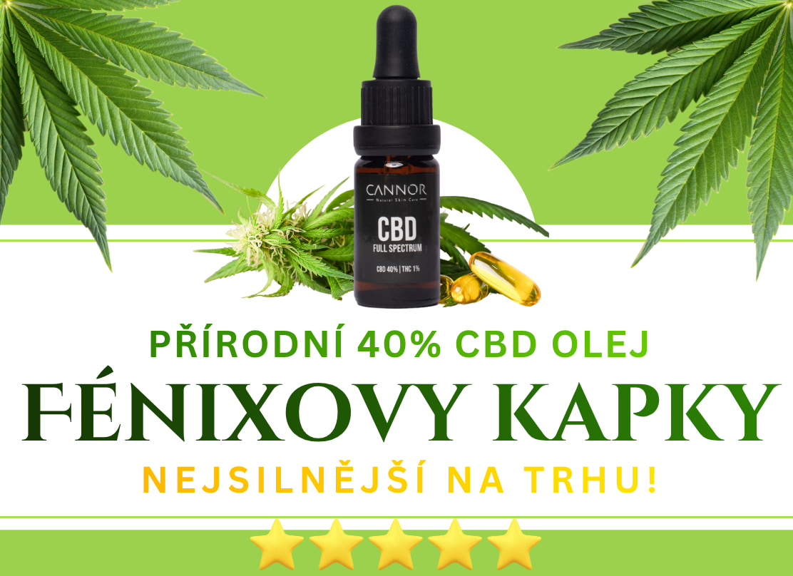 Fénixovy kapky - CBD olej