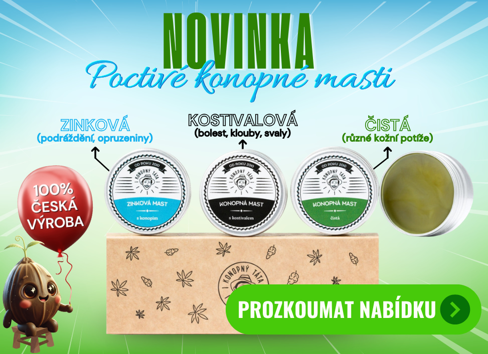 Konopná mast - Konopný Táta