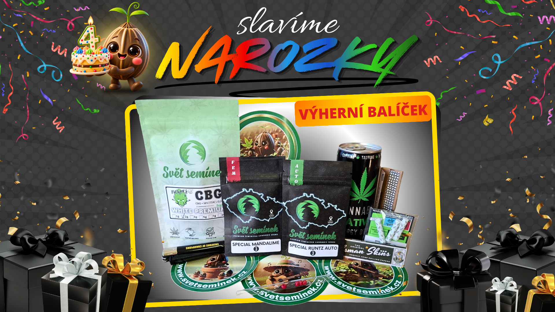Soutěž Světa Semínek o narozeninový balíček
